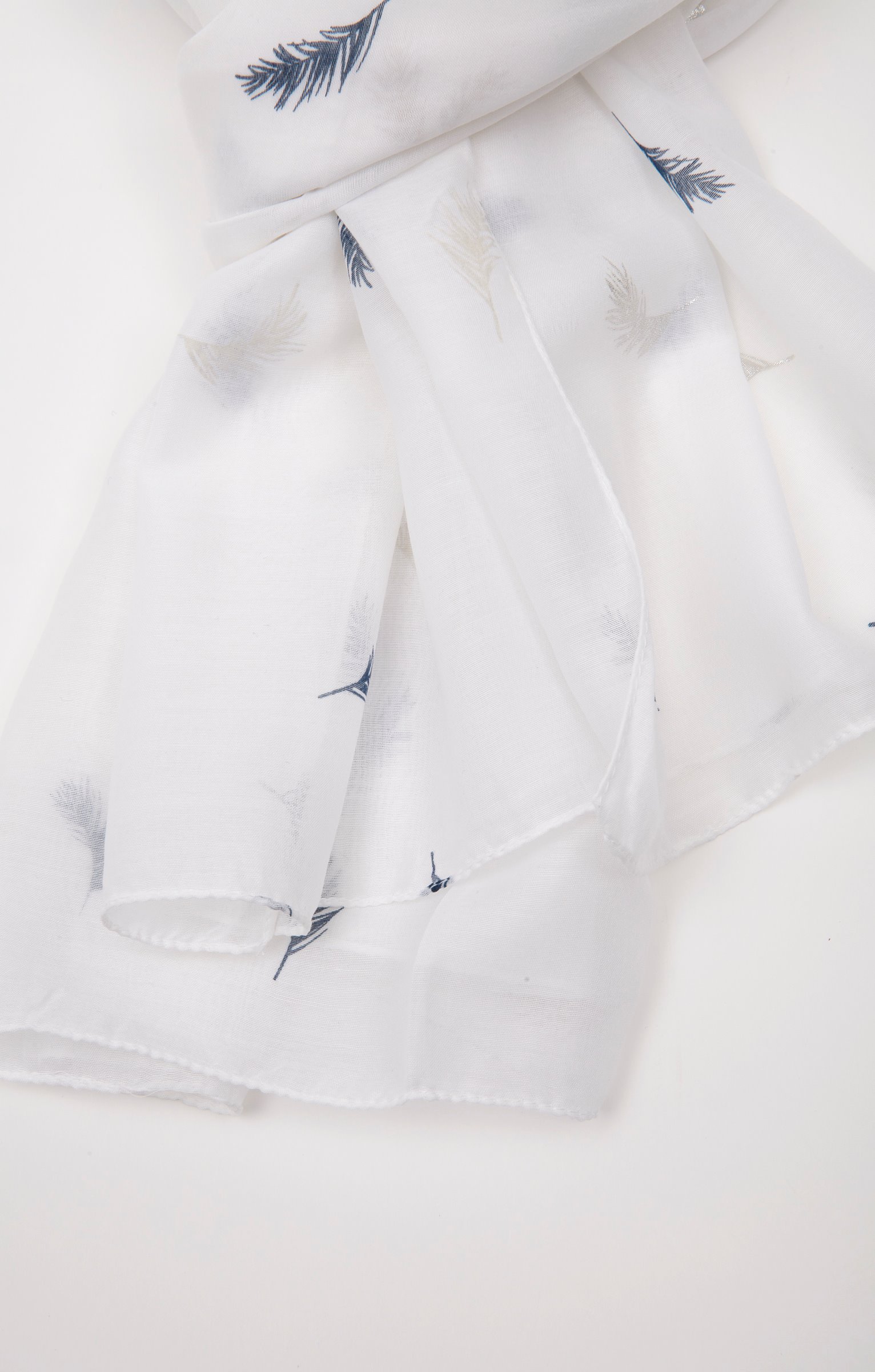 Grand voile léger uni - ÉCRU