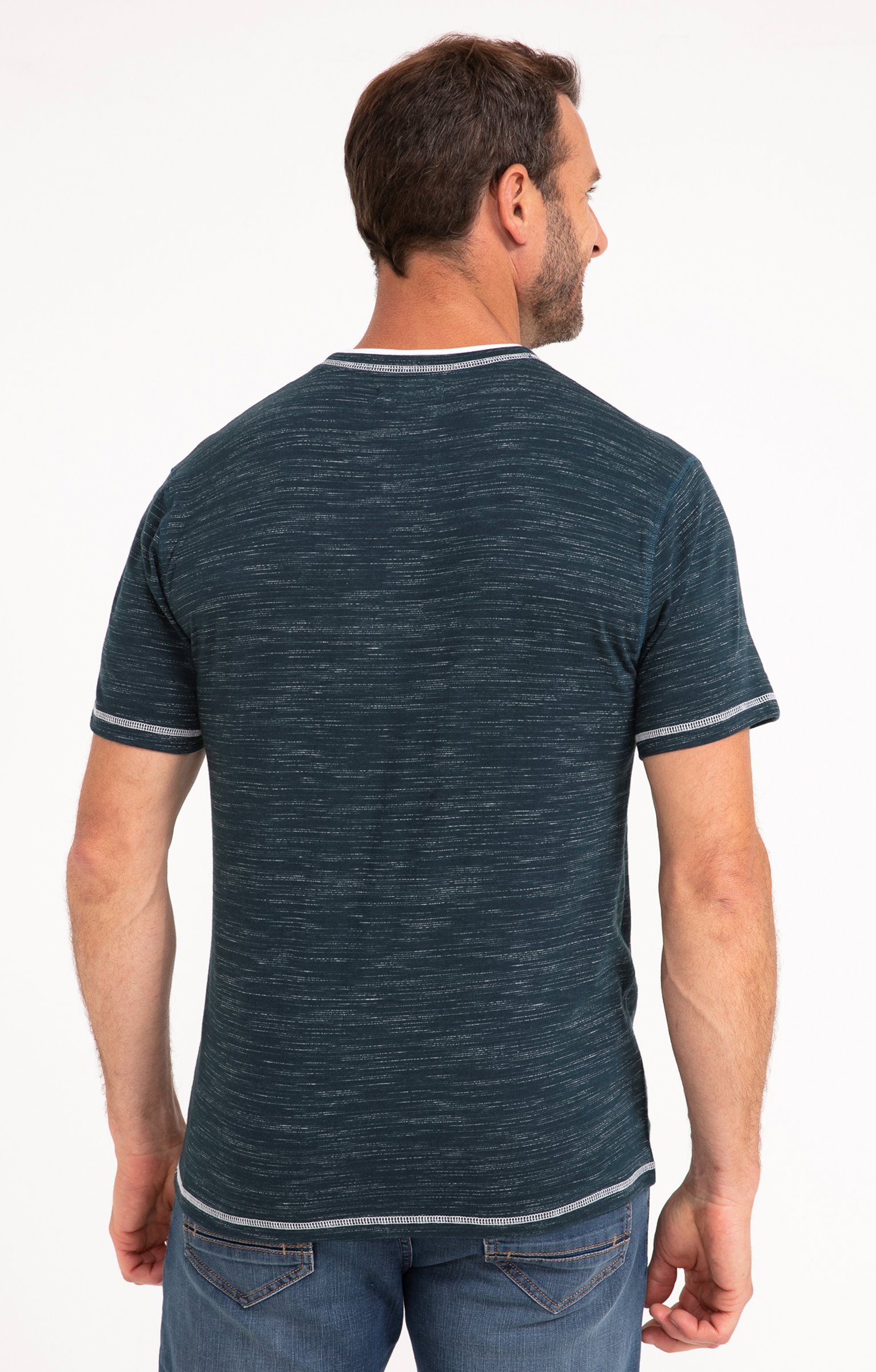 Tee-shirt manches courtes Forest - PÉTROLE