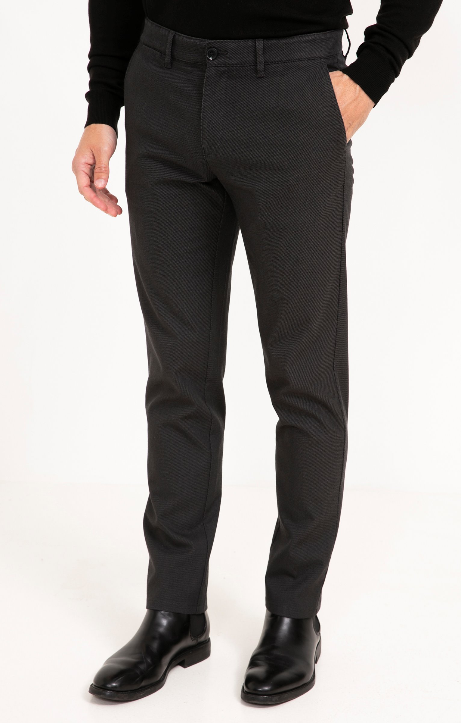 Pantalon chino Fly - ANTHRACITE