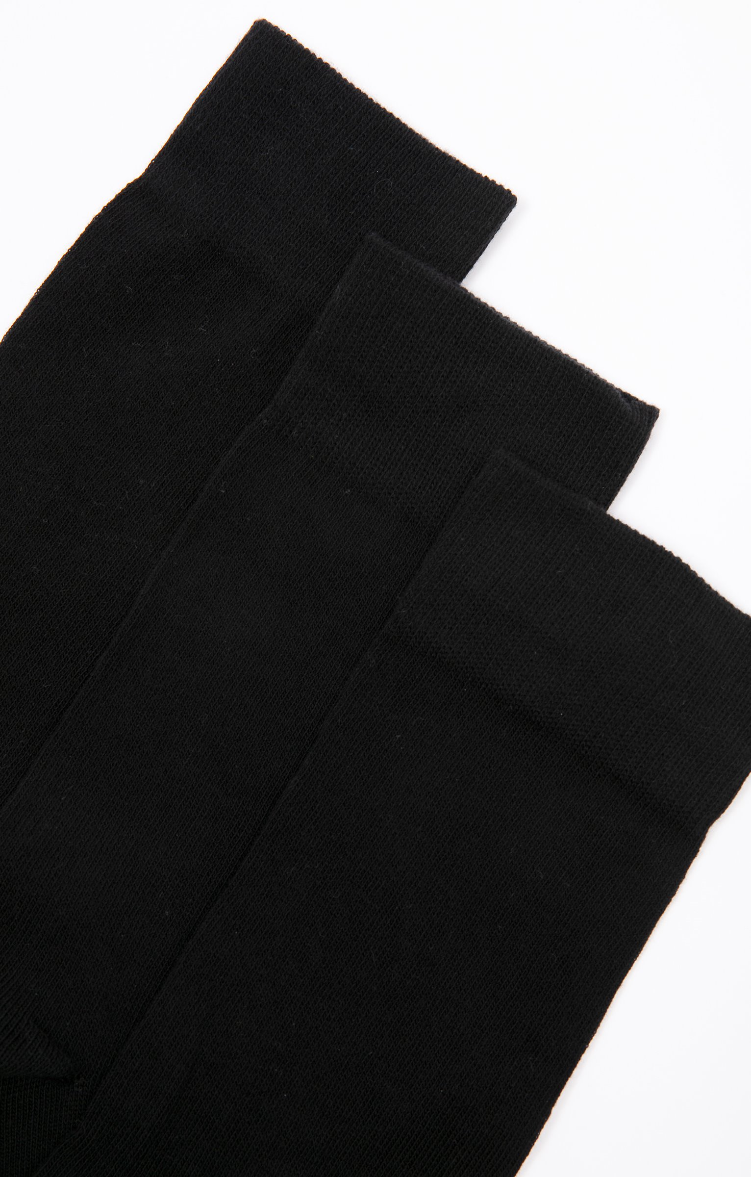 Lot de 3 paires de chaussettes UNIES - NOIR