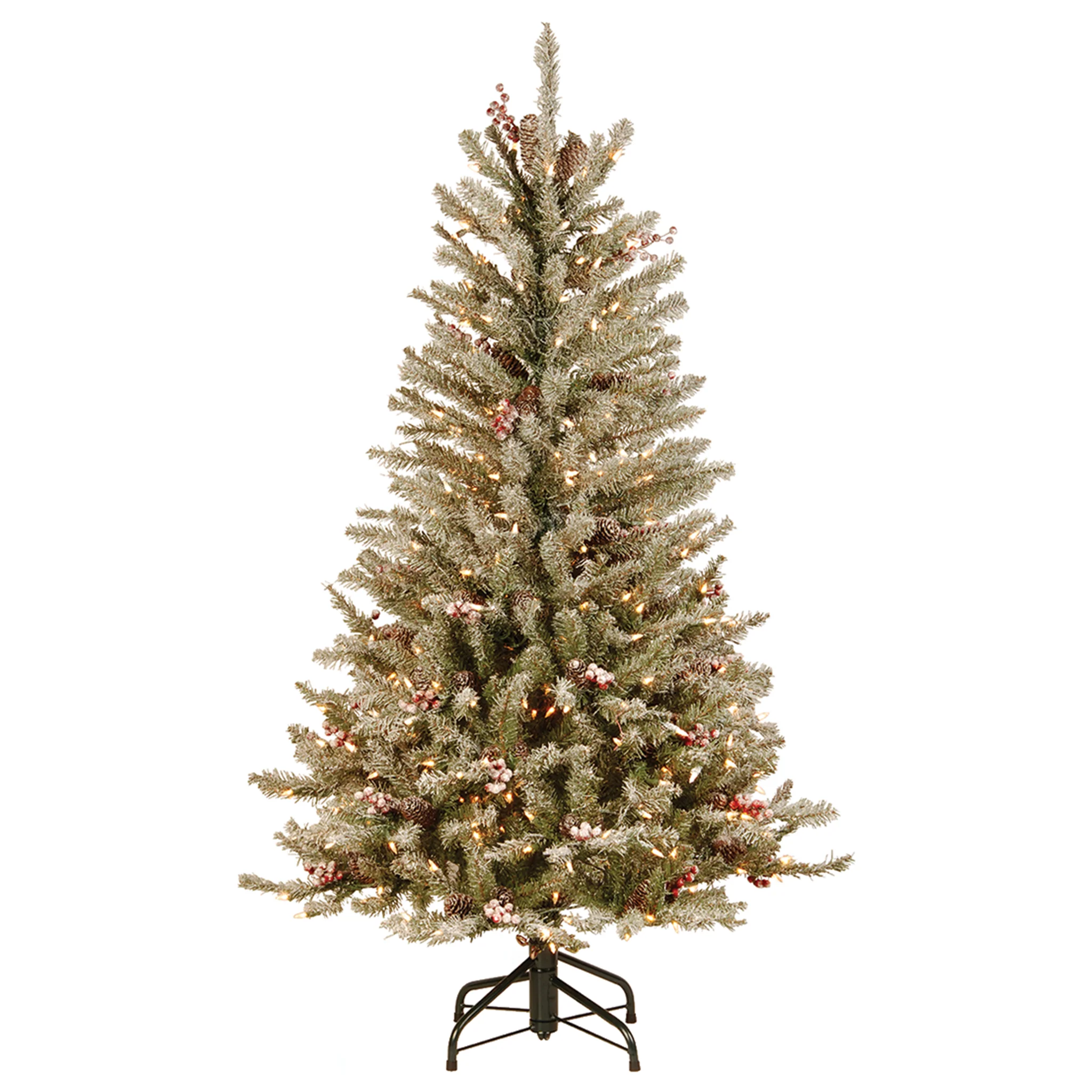 4.5 ft. PreLit Dunhill Fir Tree with Clear Lights