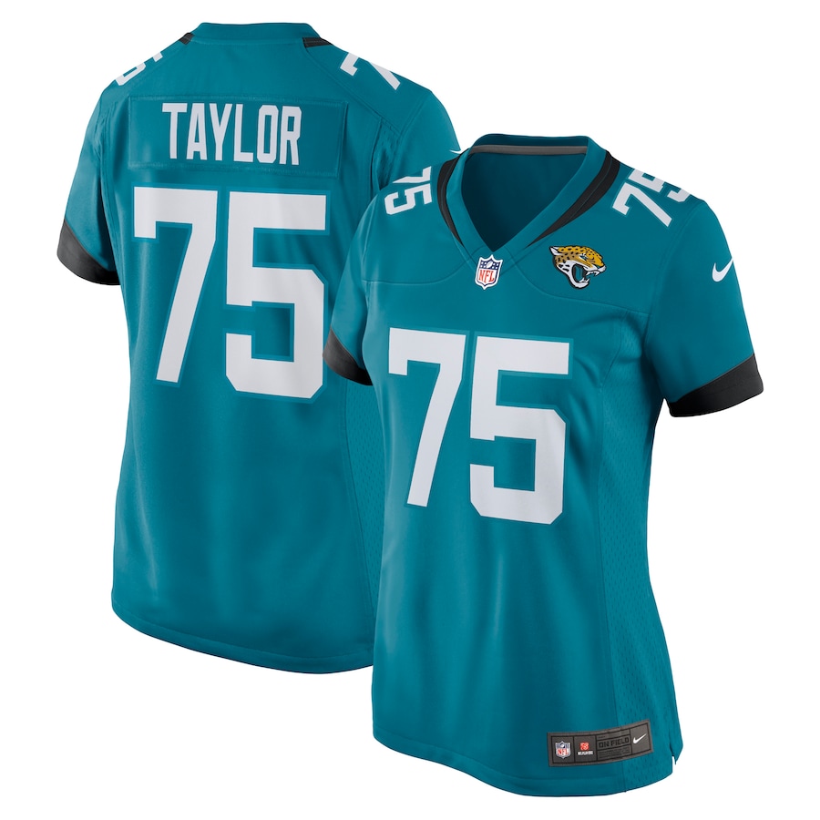 Women’s Jacksonville Jaguars Jawaan Taylor Nike Teal Nike Game Jersey