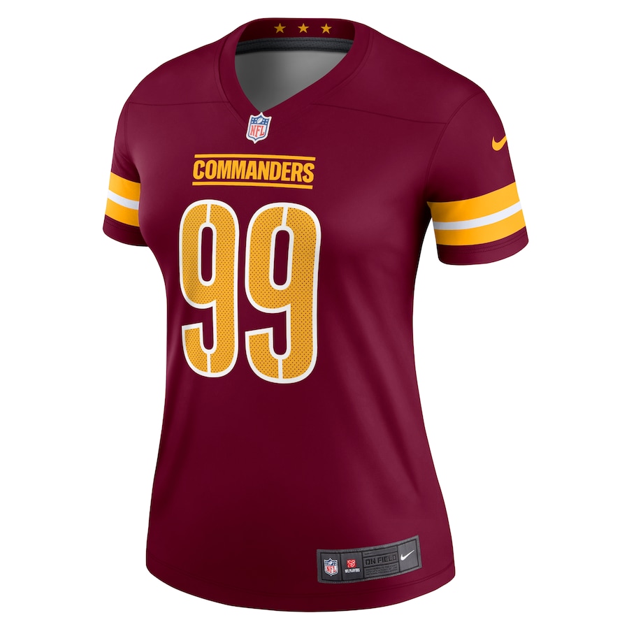 Women’s Washington Commanders Chase Young Nike Burgundy Legend Jersey