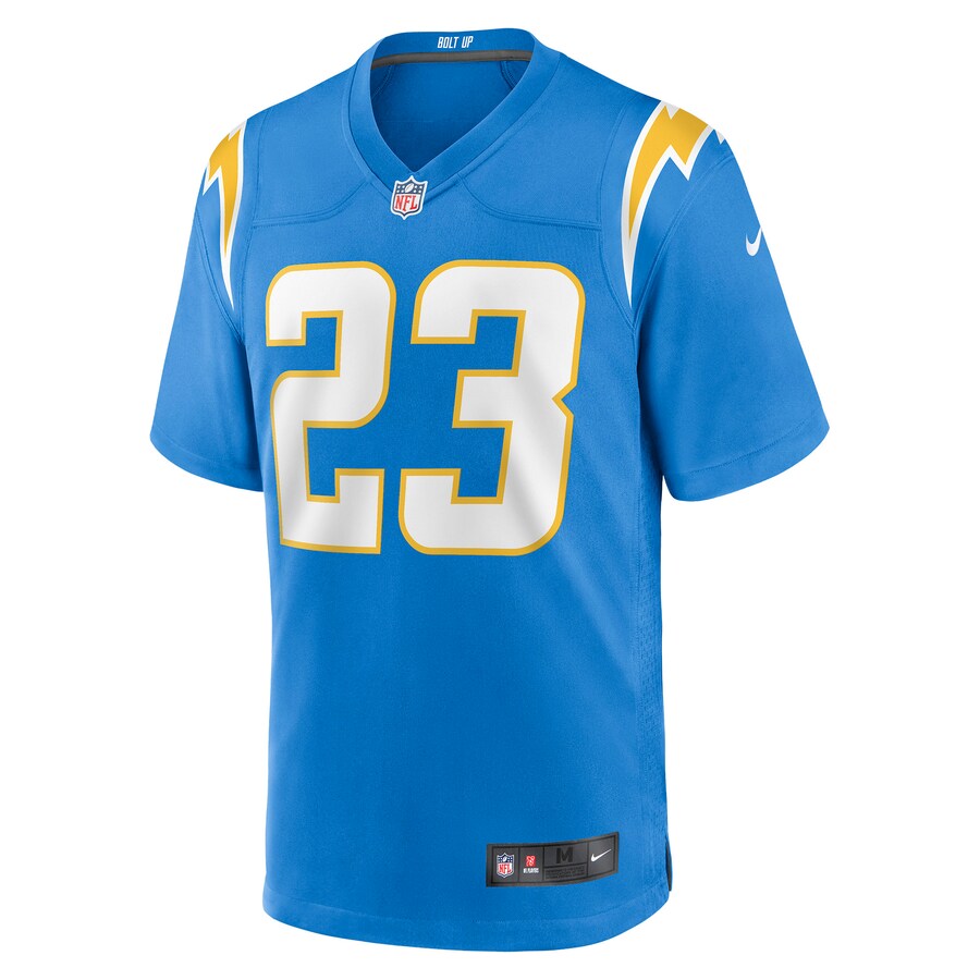 Men’s Los Angeles Chargers Bryce Callahan Nike Powder Blue Game Jersey