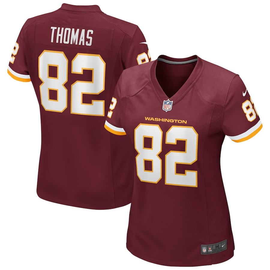 Women’s Washington Football Team Logan Thomas Nike Burgundy Game Player Jersey