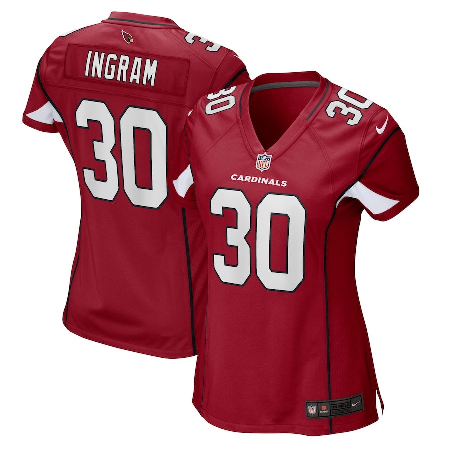 Women’s Arizona Cardinals Keaontay Ingram Nike Cardinal Game Player Jersey
