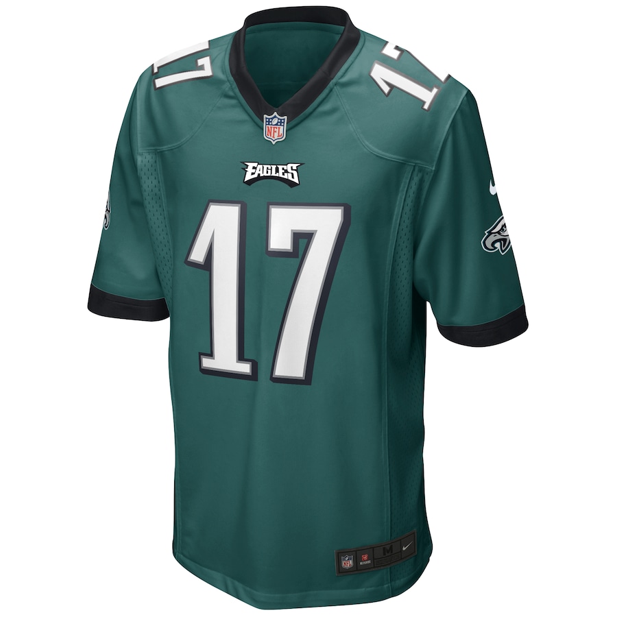 Men’s Philadelphia Eagles Harold Carmichael Nike Midnight Green Game Retired Player Jersey