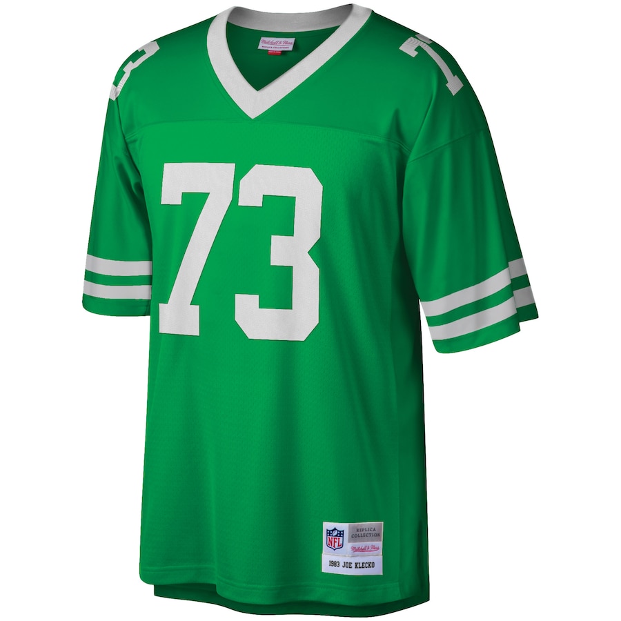 Men’s New York Jets Joe Klecko Mitchell & Ness Green Retired Player Legacy Replica Jersey