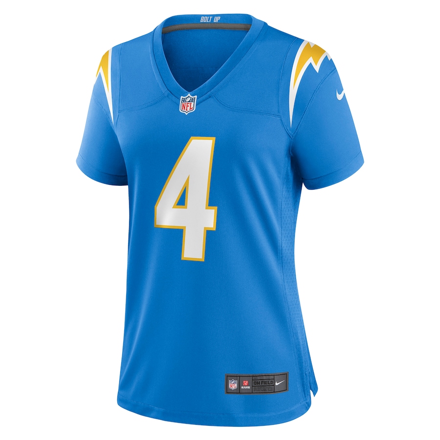 Women’s Los Angeles Chargers Chase Daniel Nike Powder Blue Game Jersey