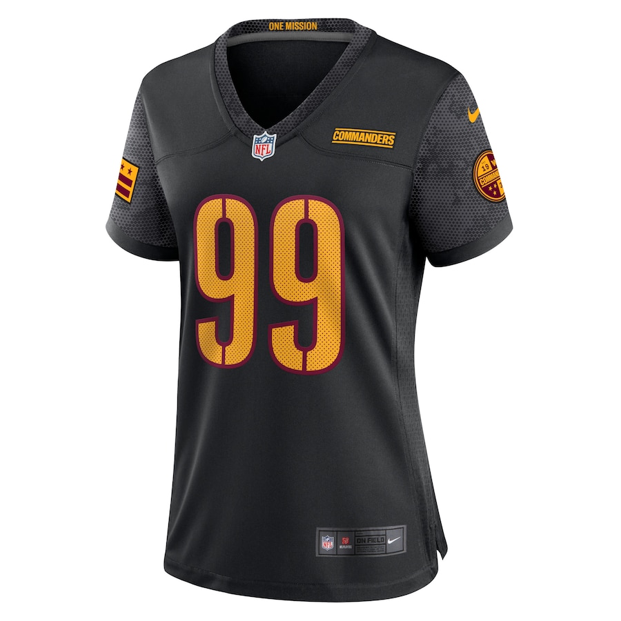 Women's Washington Commanders Nike Black Alternate Game Player Jersey