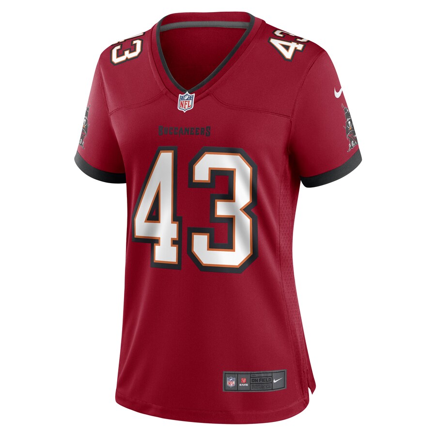 Women’s Tampa Bay Buccaneers Patrick Laird Nike Red Game Player Jersey