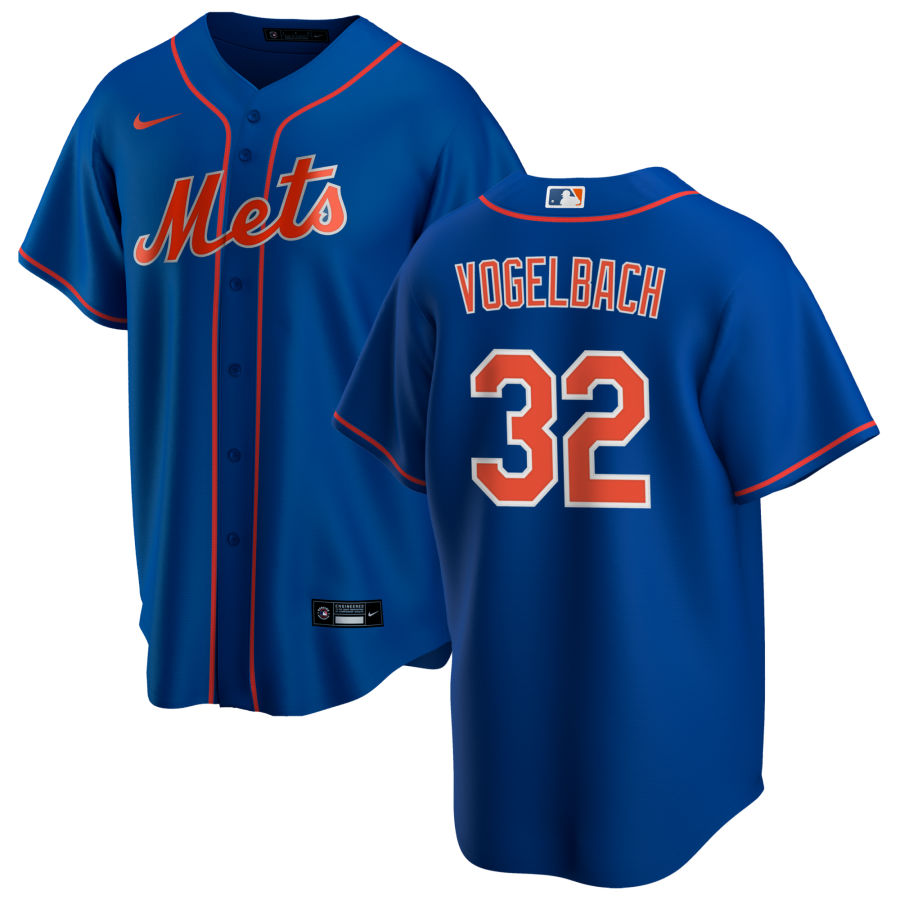 Men's New York Mets Daniel Vogelbach Royal Alternate Replica Player Jersey