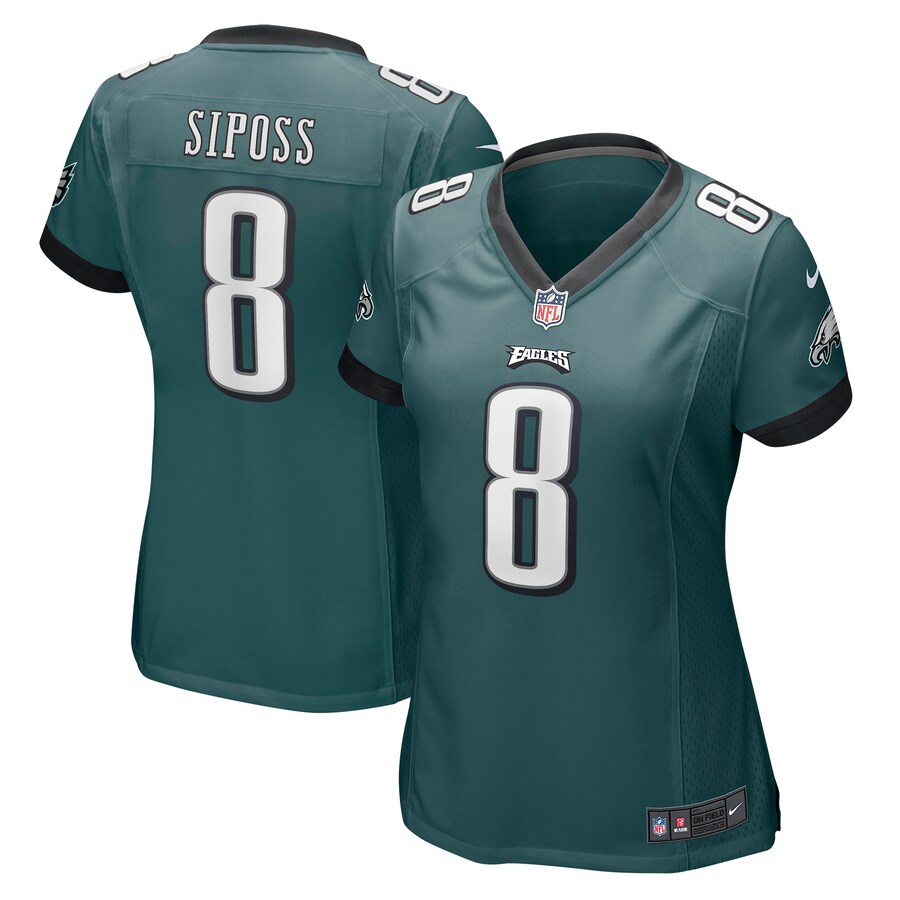 Women’s Philadelphia Eagles Arryn Siposs Nike Midnight Green Game Jersey
