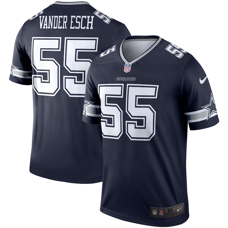 Men’s Dallas Cowboys Leighton Vander Esch Nike Navy Legend Player Jersey