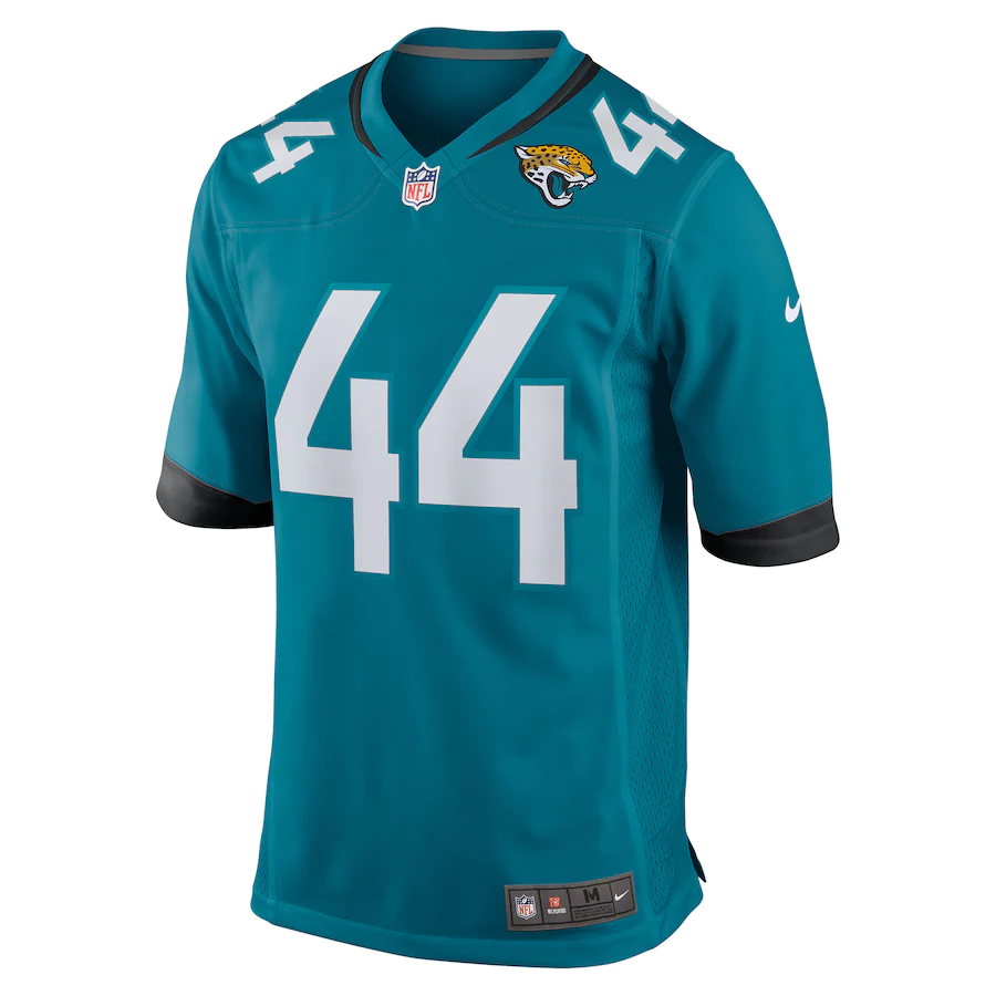 Men's Jacksonville Jaguars Travon Walker Teal 2022 NFL Draft First Round Pick Game Jersey