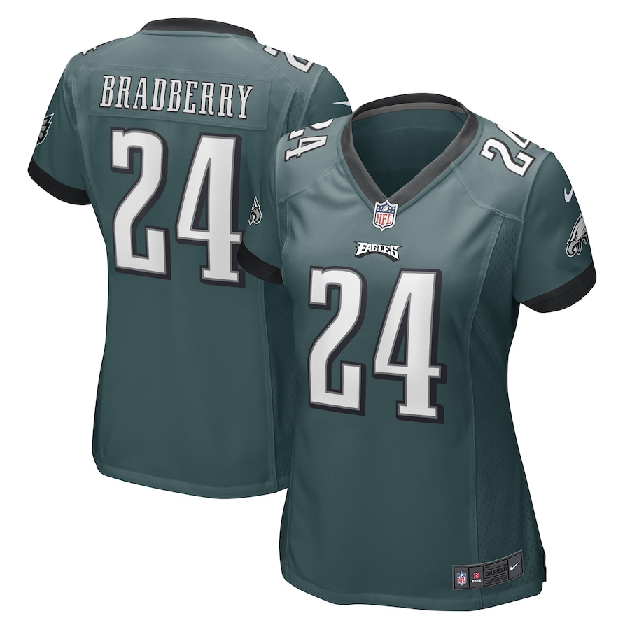 Women’s Philadelphia Eagles James Bradberry Nike Midnight Green Game Player Jersey