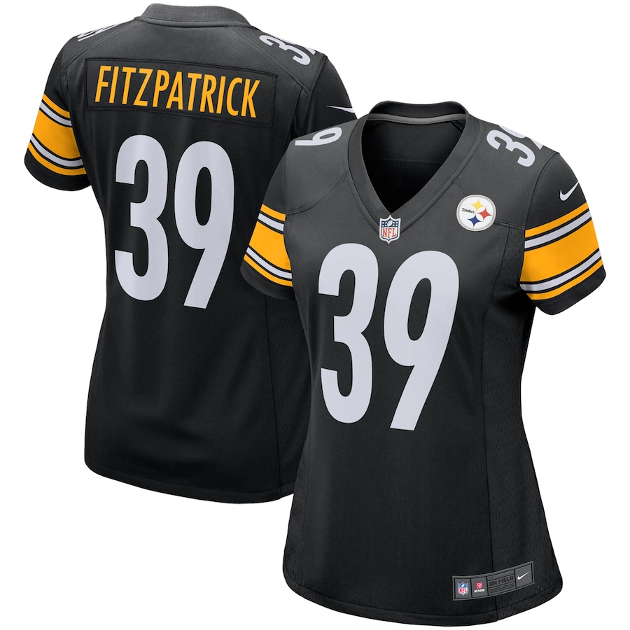 Women’s Pittsburgh Steelers Minkah Fitzpatrick Nike Black Game Player Jersey