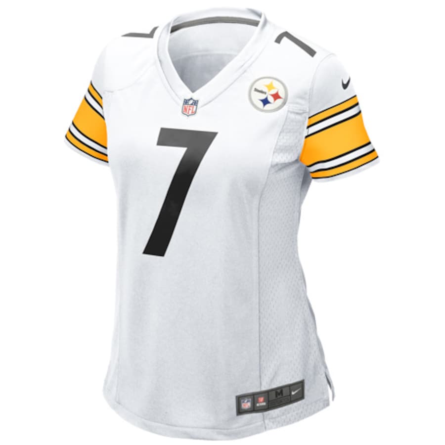 Women’s Pittsburgh Steelers Ben Roethlisberger Nike White Game Jersey