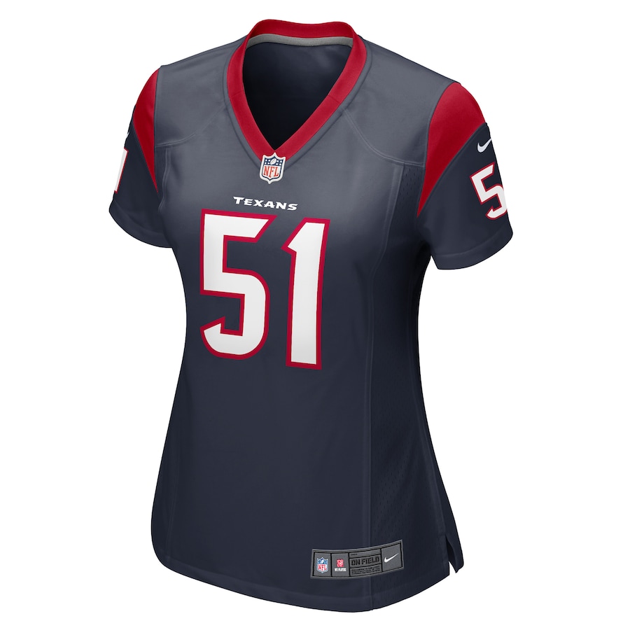 Women’s Houston Texans Kamu Grugier-Hill Nike Navy Game Player Jersey