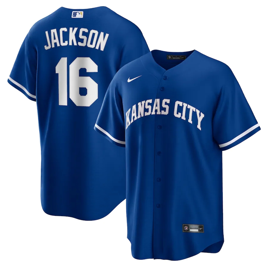 Men's Kansas City Royals Bo Jackson Royal Alternate Cooperstown Collection Replica Player Jersey