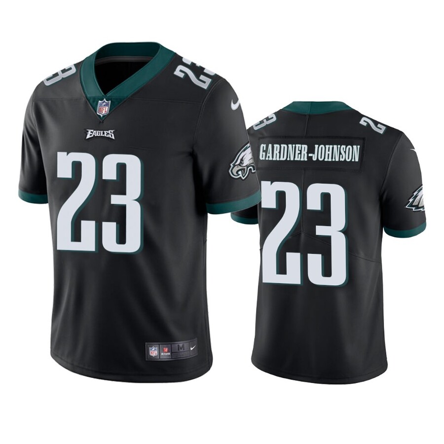 Men's Philadelphia Eagles C.J. Gardner-Johnson Black Vapor Limited Jersey