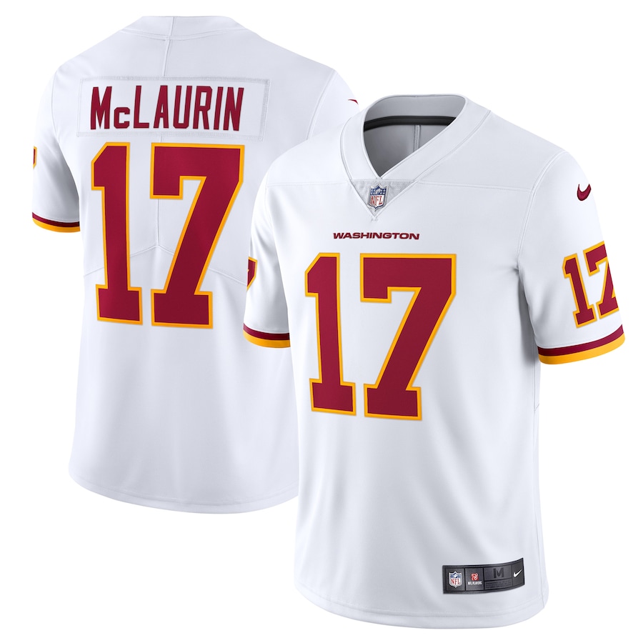 Men’s Washington Football Team Terry McLaurin Nike White Vapor Limited Jersey