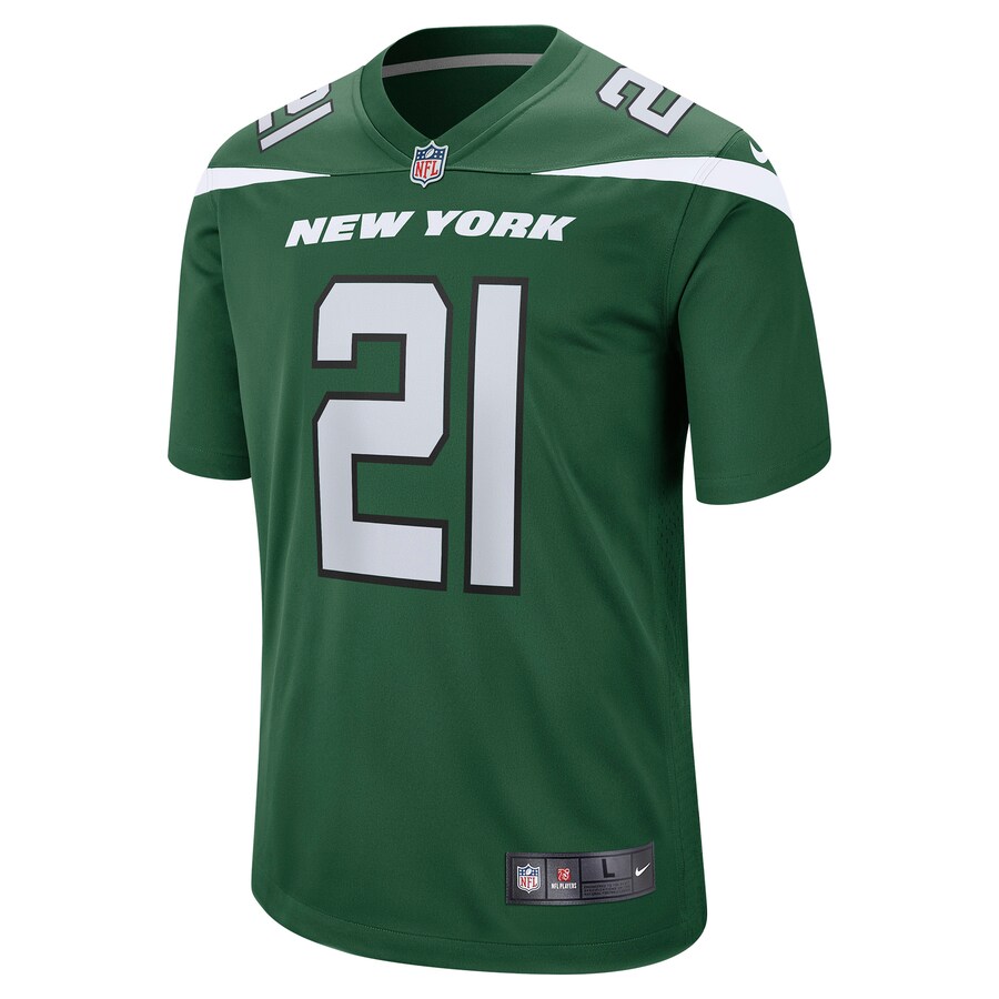 Men’s New York Jets Ashtyn Davis Nike Gotham Green Game Player Jersey