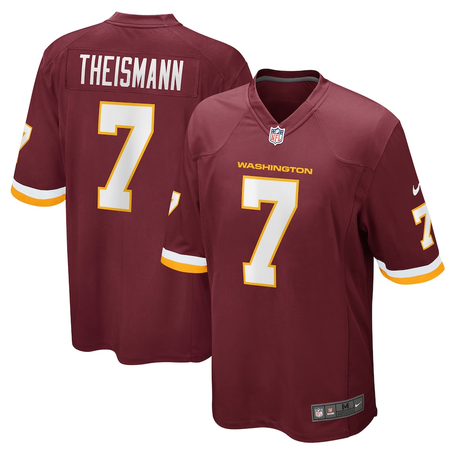 Men’s Washington Football Team Joe Theismann Nike Burgundy Retired Player Jersey