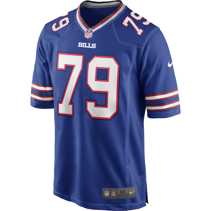 Men’s Buffalo Bills Ruben Brown Nike Royal Game Retired Player Jersey