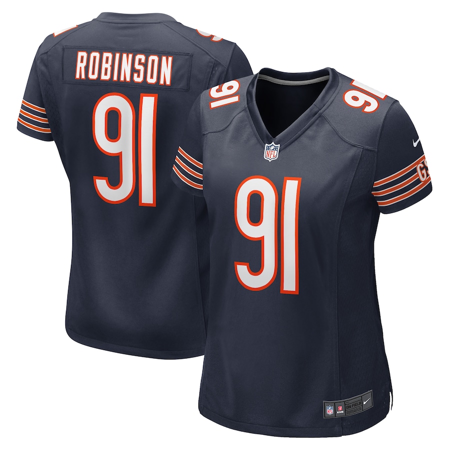 Women’s Chicago Bears Dominique Robinson Nike Navy Game Player Jersey