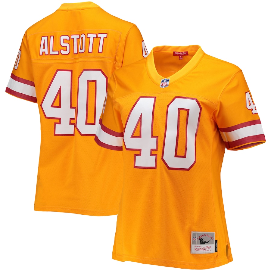 Women’s Tampa Bay Buccaneers Mike Alstott Mitchell & Ness Orange Legacy Replica Player Jersey