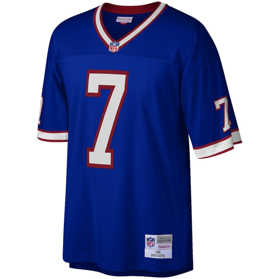 Men’s Buffalo Bills Doug Flutie Mitchell & Ness Royal 1998 Legacy Replica Jersey