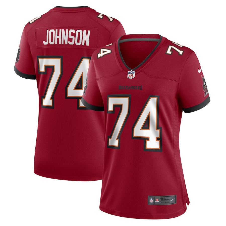 Women’s Tampa Bay Buccaneers Fred Johnson Nike Red Game Player Jersey