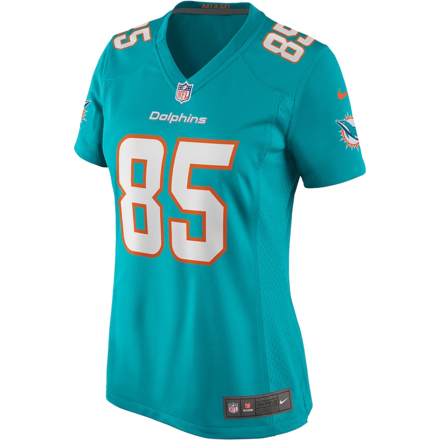 Women’s Miami Dolphins Mark Duper Nike Aqua Game Retired Player Jersey