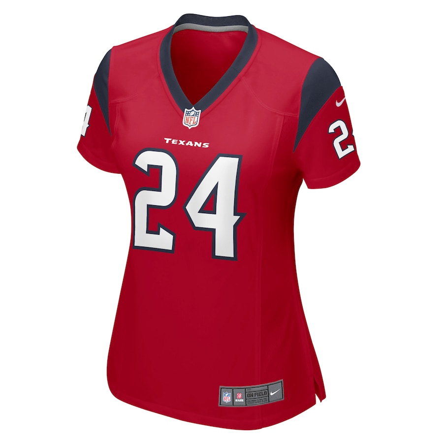 Women’s Houston Texans Derek Stingley Jr. Nike Red Player Game Jersey