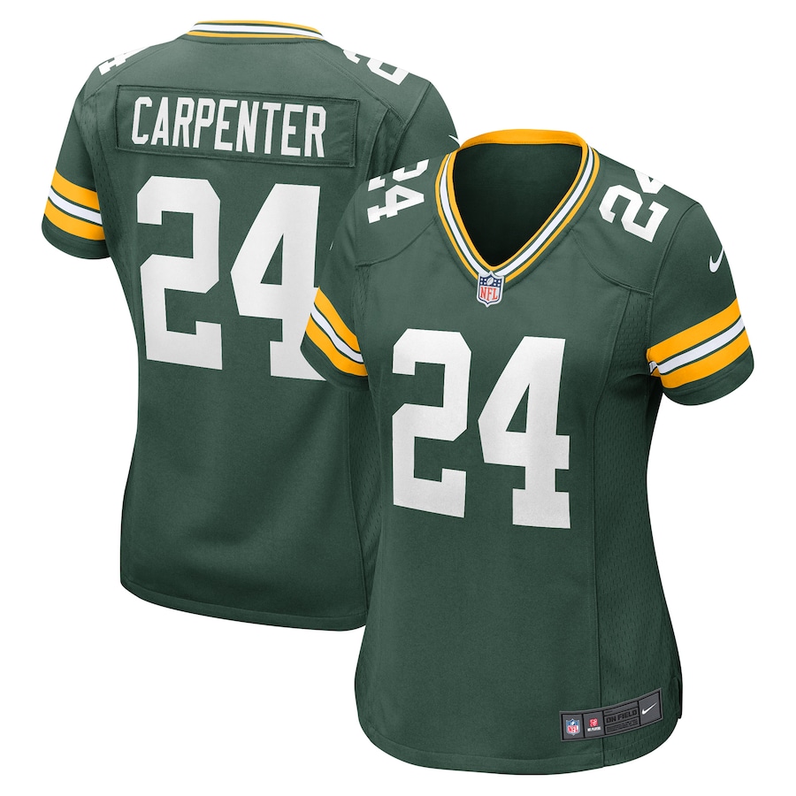 Women’s Green Bay Packers Tariq Carpenter Nike Green Player Game Jersey