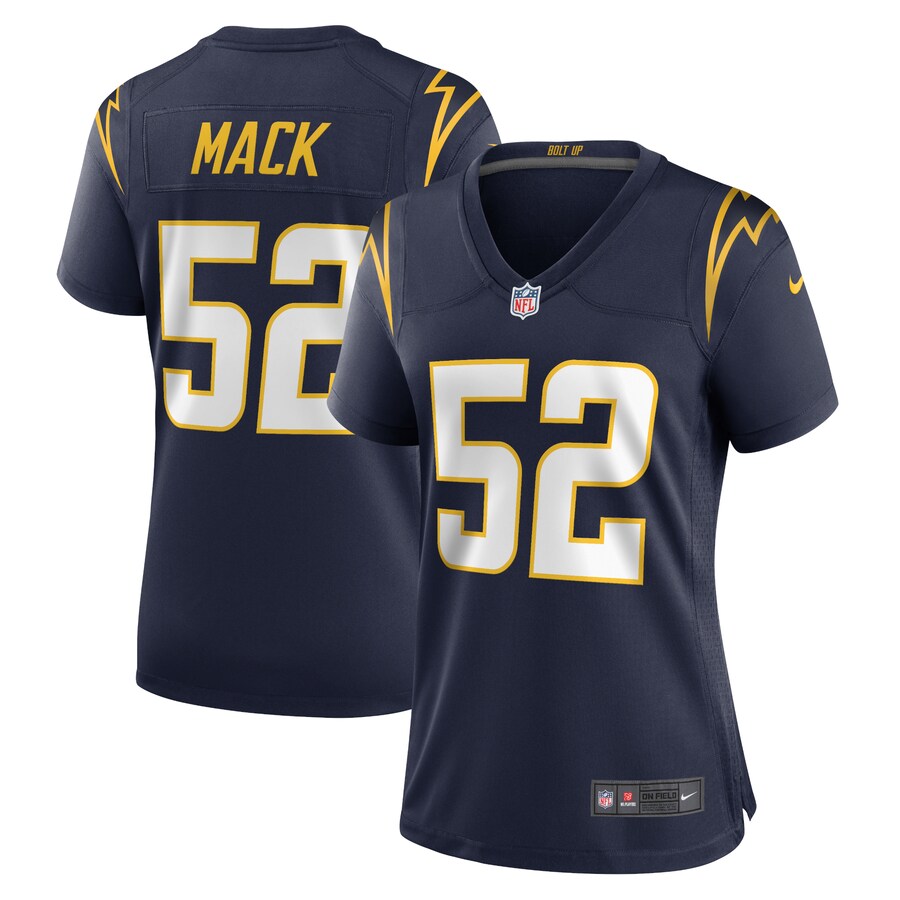 Women’s Los Angeles Chargers Khalil Mack Nike Navy Alternate Game Jersey