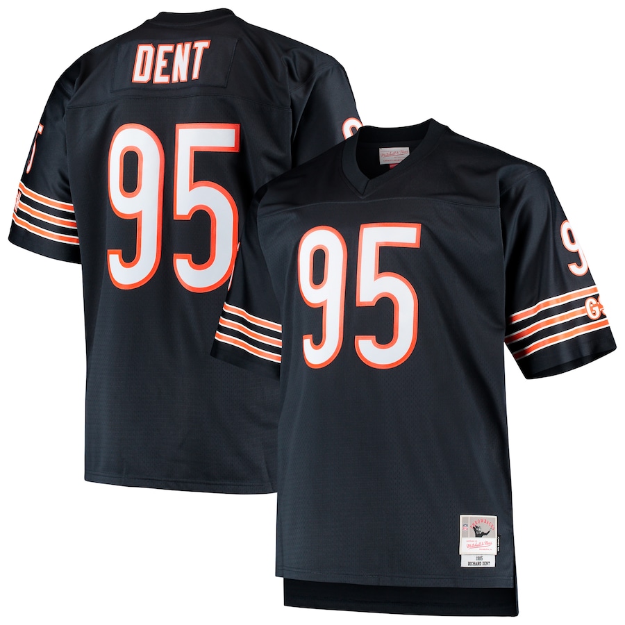 Men’s Chicago Bears Richard Dent Mitchell & Ness Navy Big & Tall 1985 Retired Player Replica Jersey