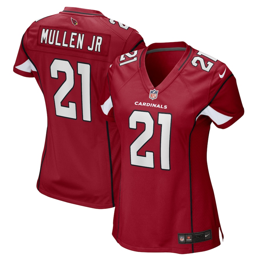Women’s Arizona Cardinals Trayvon Mullen Jr. Nike Cardinal Game Player Jersey