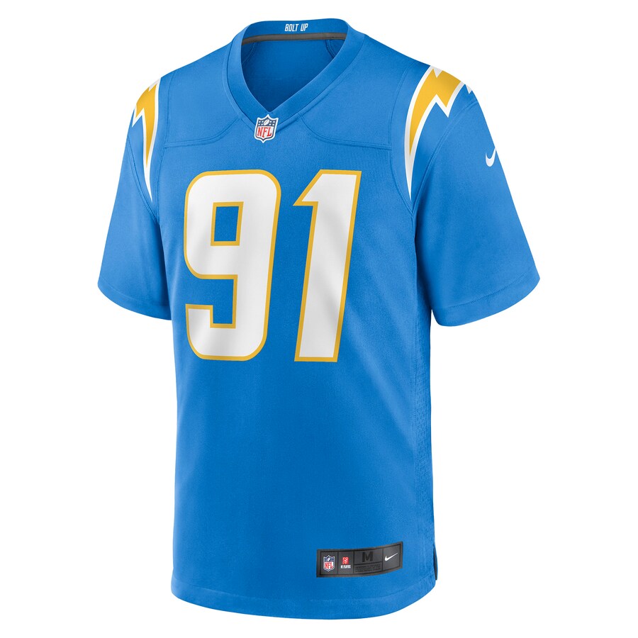 Men’s Los Angeles Chargers Forrest Merrill Nike Powder Blue Player Game Jersey