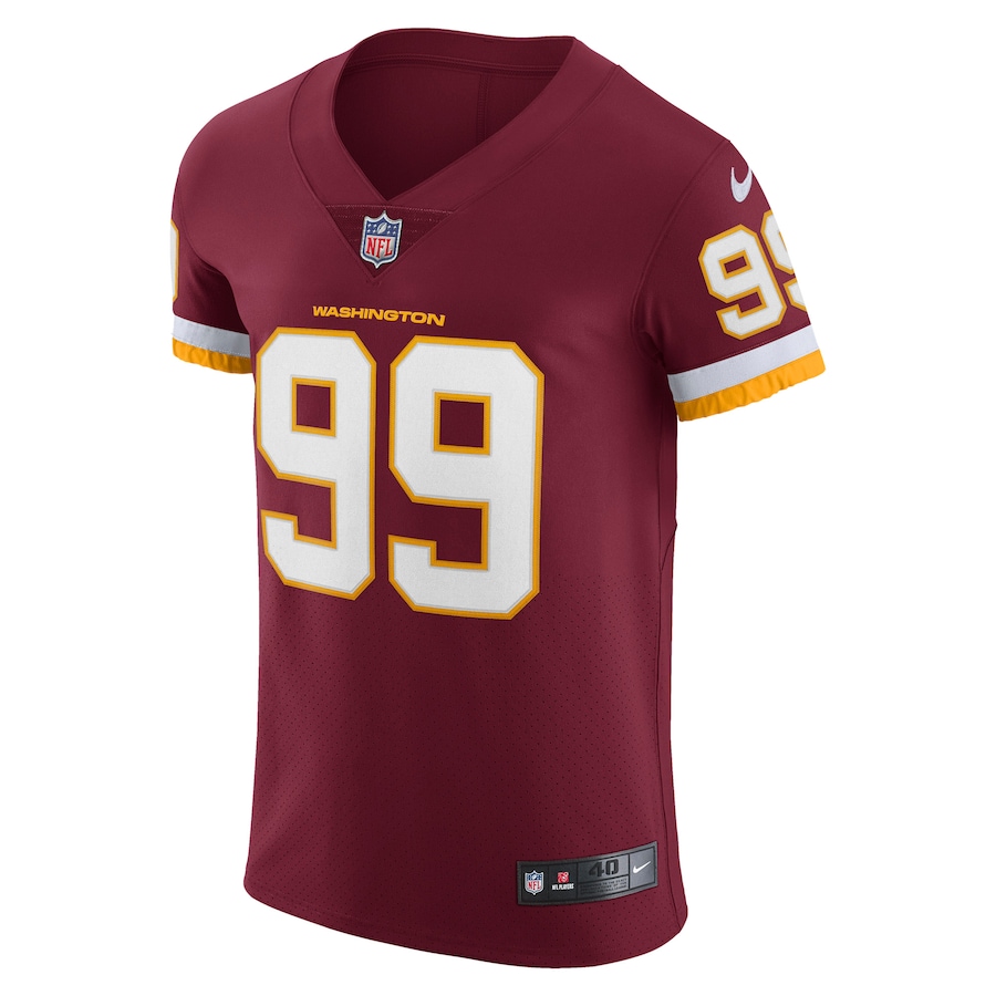 Men’s Washington Football Team Chase Young Nike Burgundy Vapor Elite Player Jersey