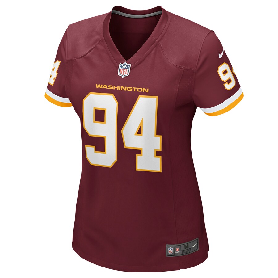 Women’s Washington Football Team Daron Payne Nike Burgundy Game Player Jersey