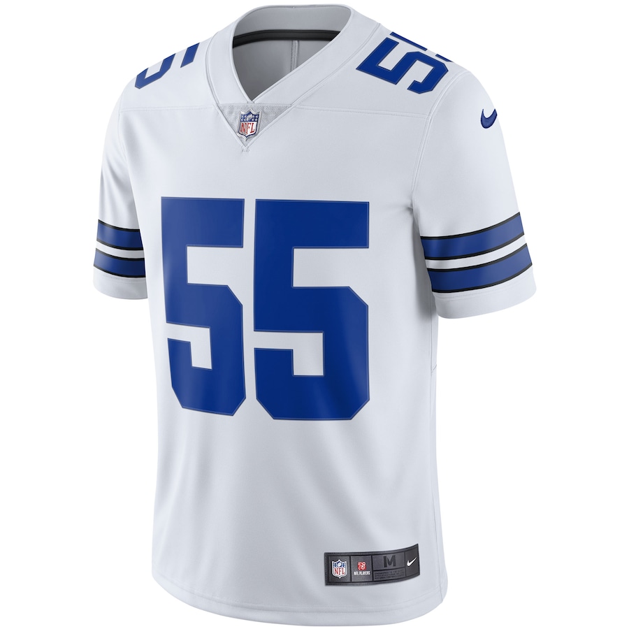 Men’s Dallas Cowboys Leighton Vander Esch Nike White Vapor Limited Player Jersey