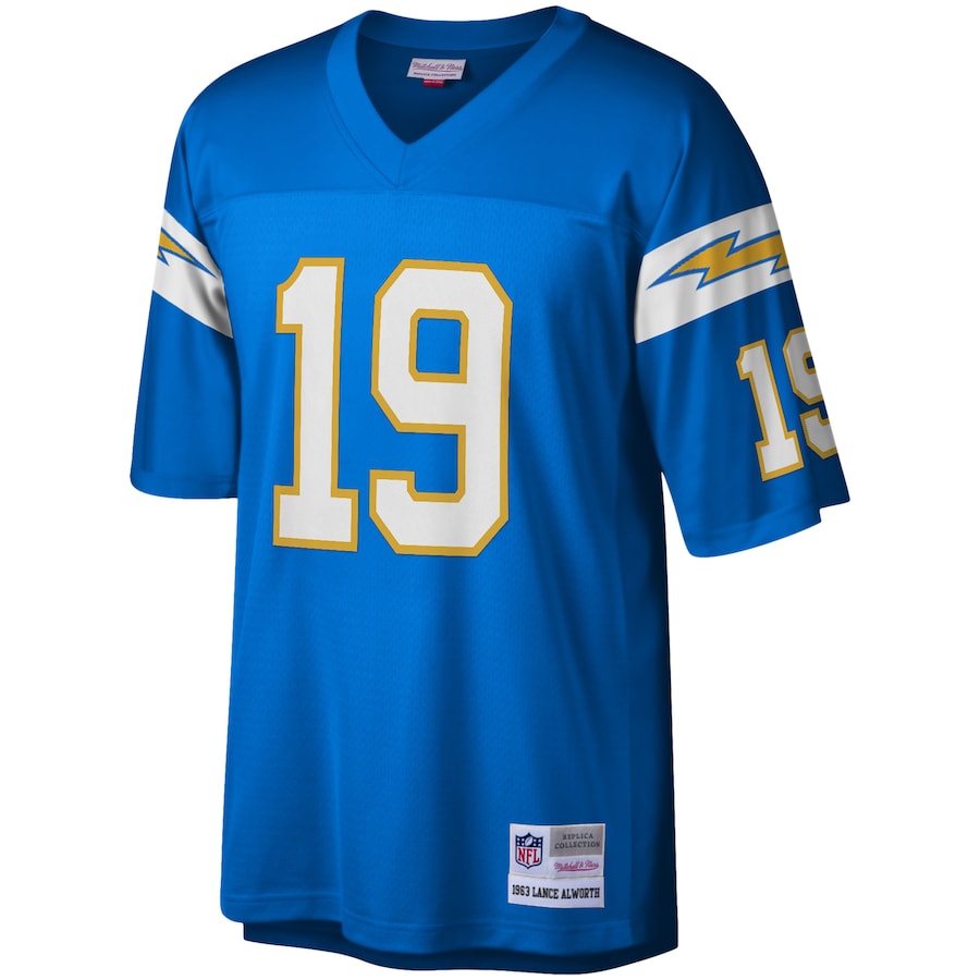Men’s Los Angeles Chargers Lance Alworth Mitchell & Ness Powder Blue Legacy Replica Jersey