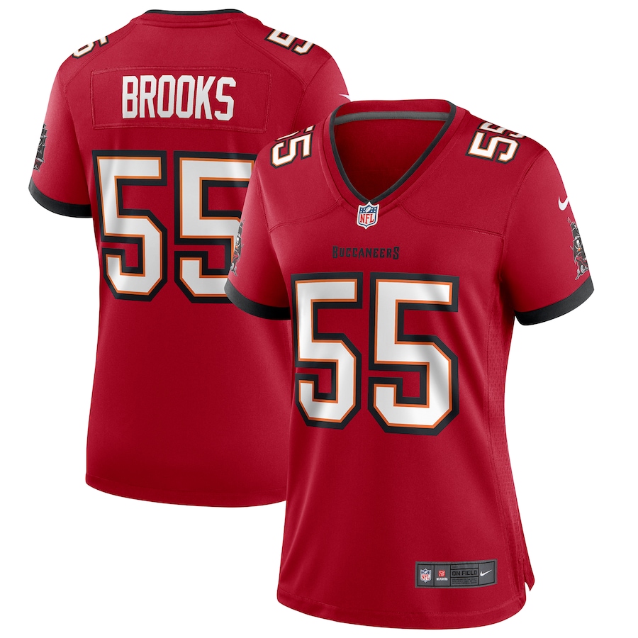 Women’s Tampa Bay Buccaneers Derrick Brooks Nike Red Game Retired Player Jersey