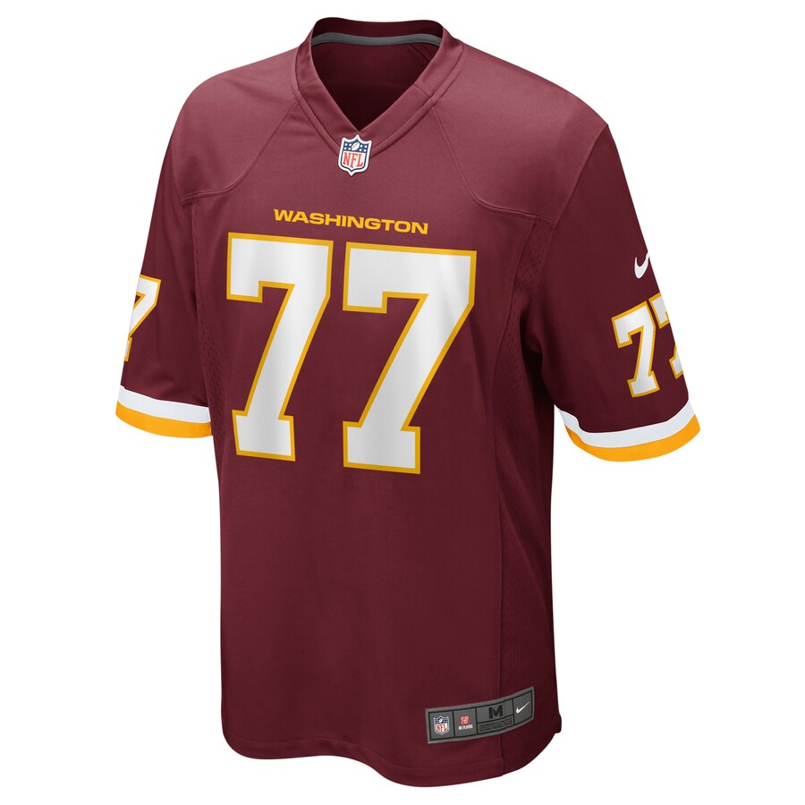 Men’s Nike Saahdiq Charles Washington Football Team Burgundy Game Player Jersey