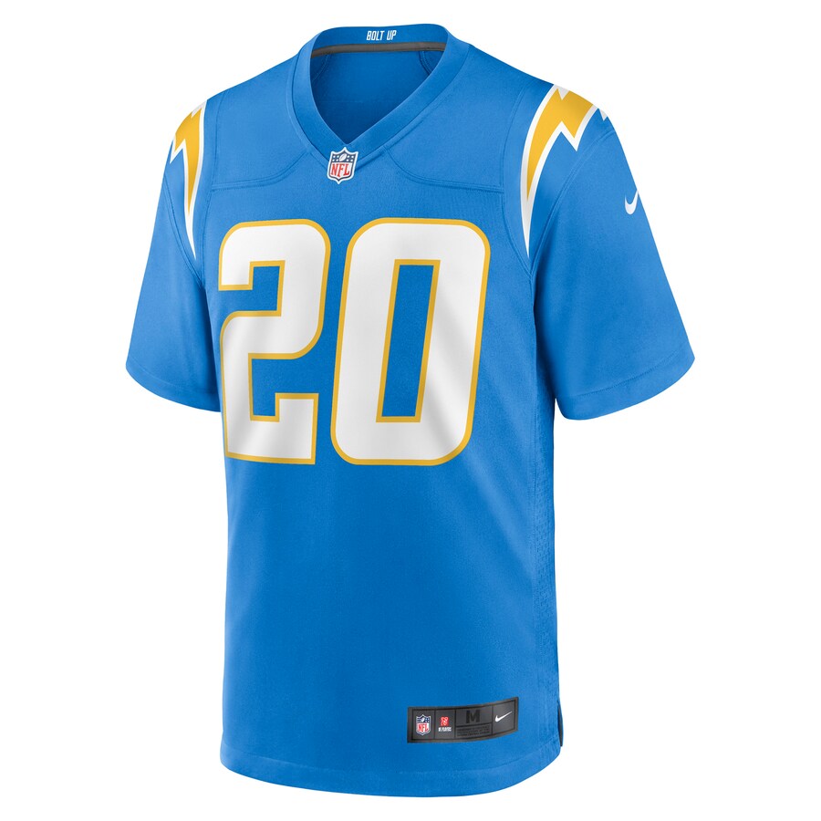 Men’s Los Angeles Chargers Tevaughn Campbell Nike Powder Blue Game Player Jersey