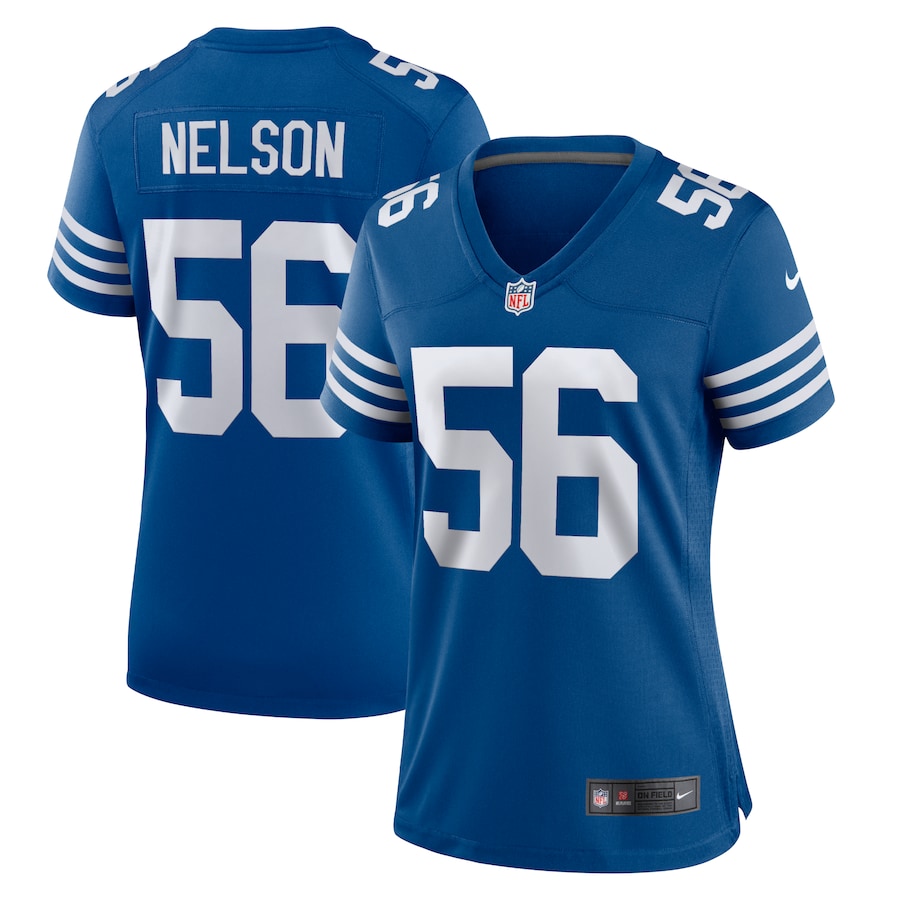 Women’s Indianapolis Colts Quenton Nelson Nike Royal Alternate Game Jersey