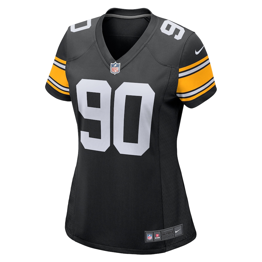 Women’s Pittsburgh Steelers T.J. Watt Nike Black Alternate Game Jersey