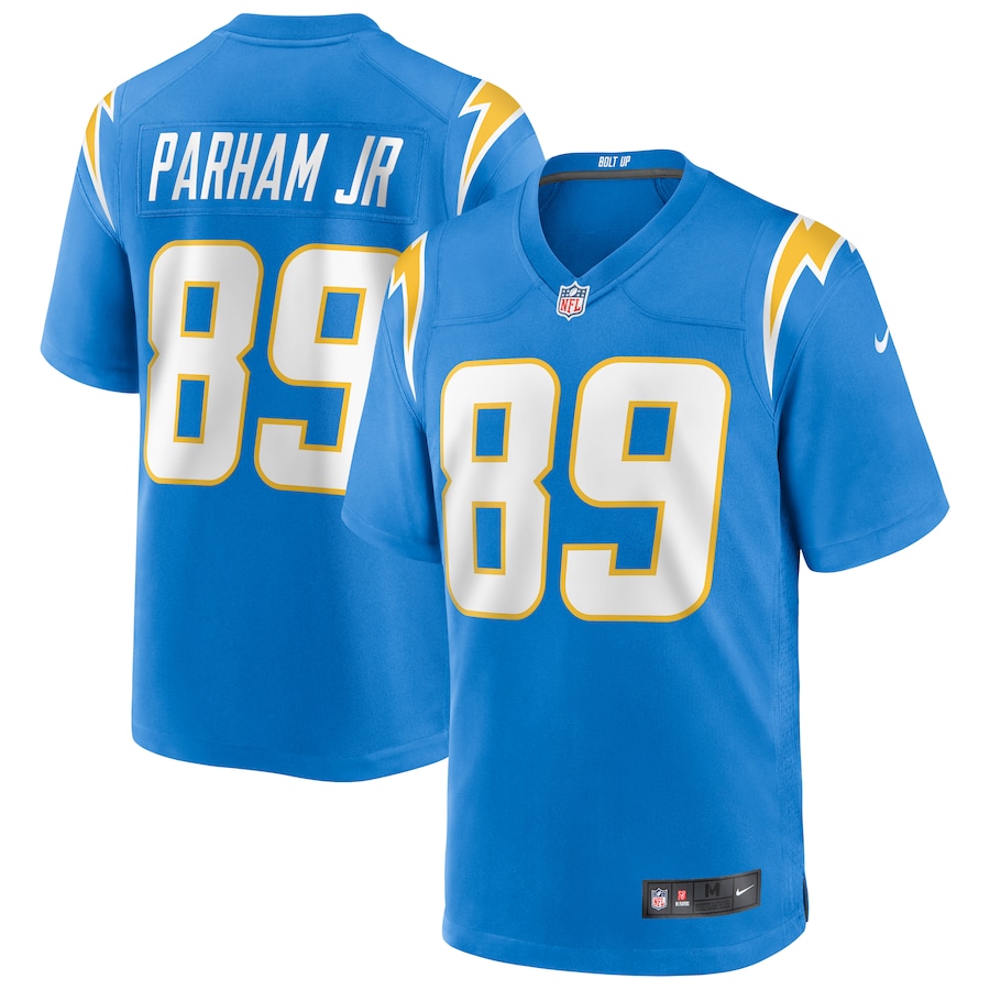 Men’s Los Angeles Chargers Donald Parham Jr. Nike Powder Blue Game Jersey